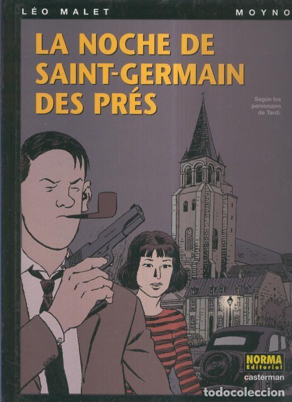 C&oacute;mics: La noche de Saint-Germain des Pres - Leo Malet - Moynot