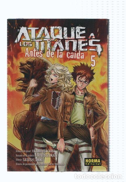 C&oacute;mics: Manga: ATAQUE A LOS TITANES, Antes de la Caida: Numero 05 - Hajime Isayama (Norma 2015) - Hajime Isa