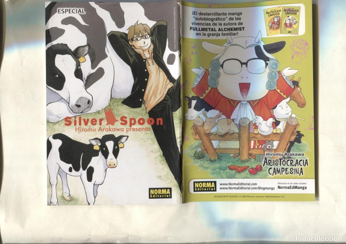 C&oacute;mics: Folleto promocional Norma de Aristocracia Campesina de Hiromu Arakawa - NULL