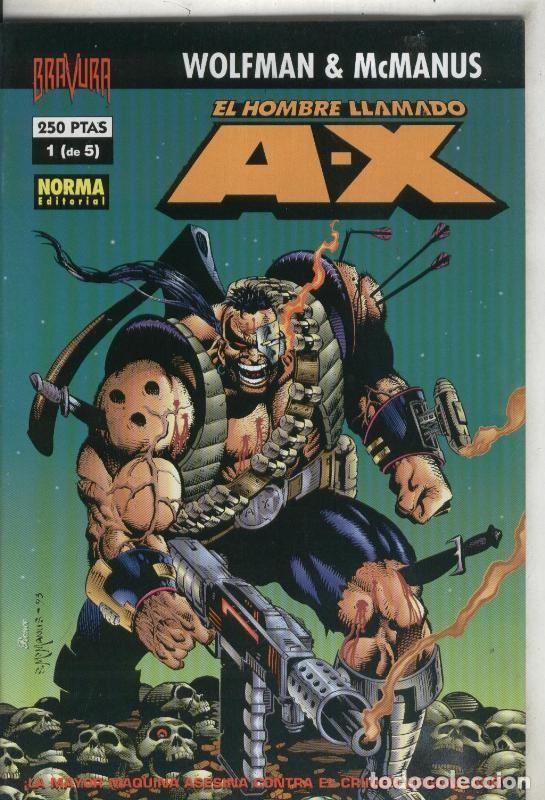 C&oacute;mics: Norma: El hombre llamado A-X numero 1 - Wolfman y McManus - Foto 1