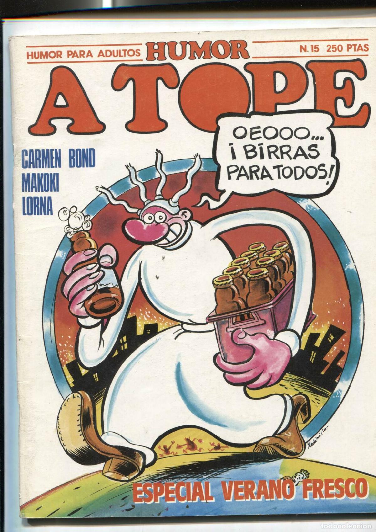 Comics : Revista Humor a tope numero 15: Carmen Bond - Varios