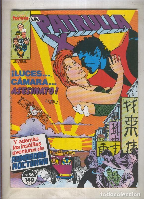 Comics : La Patrulla X volumen 1 numero 056: Que le ha pasado a Rondador (numerado 1 en trasera) - Varios