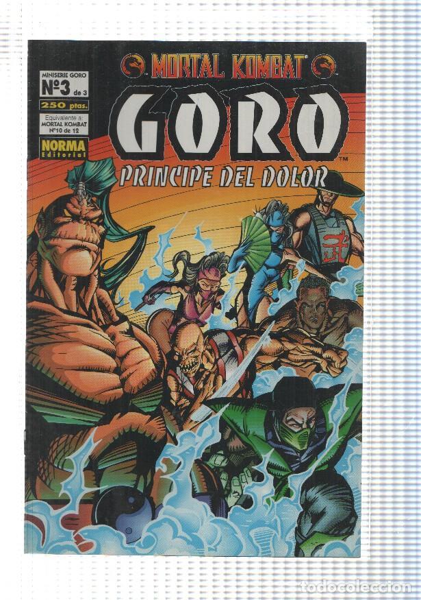 Comics: Norma: Mortal Kombat Goro principe del dolor numero 3 - C.Marshall-Patrick Rolo