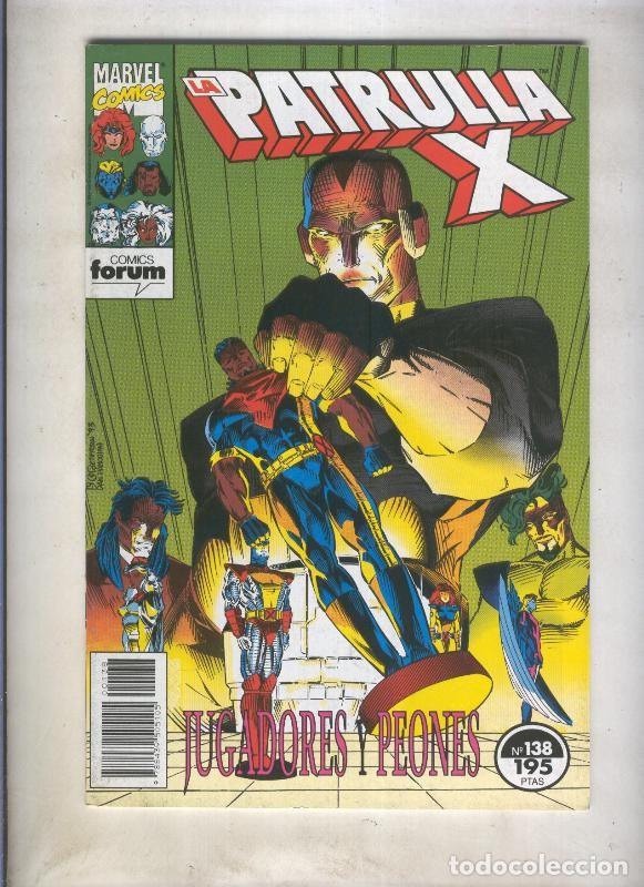 Comics : La Patrulla X volumen 1 numero 138: Linea nocturna (numerado 1 en trasera) - Varios