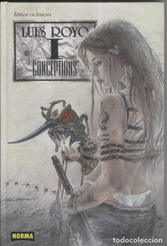 C&oacute;mics: Coleccion Luis Royo: Conceptions I (primera edicion en francia) - Luis Royo - Foto 1
