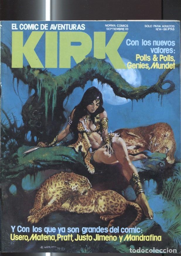 C&oacute;mics: Norma: El comic de aventuras Kirk numero 14 - Varios - Foto 1