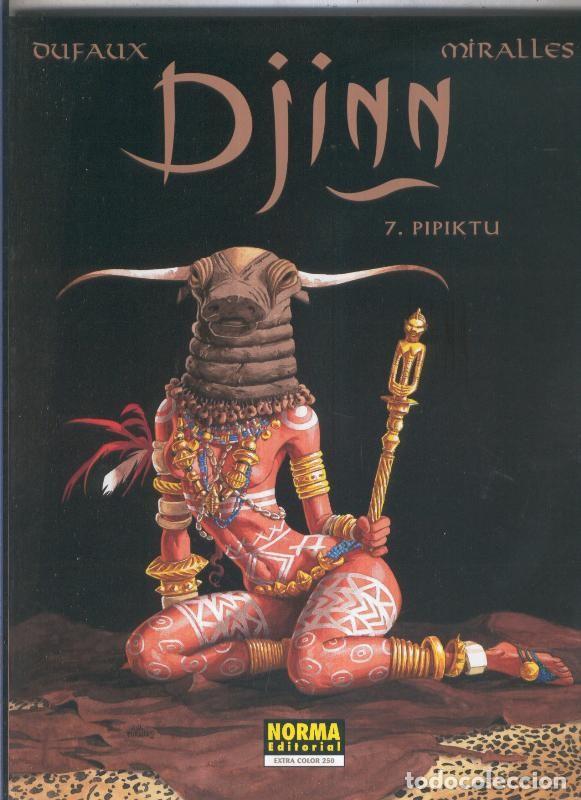 C&oacute;mics: Norma: Cimoc Extra Color numero 250: Djinn volumen 07: Pipiktu - Jean Dufaux-Ana Miralles