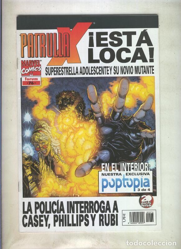 C&oacute;mics: La Patrulla X volumen 2 numero 076: Potpopia parte 3 de 4 - Varios