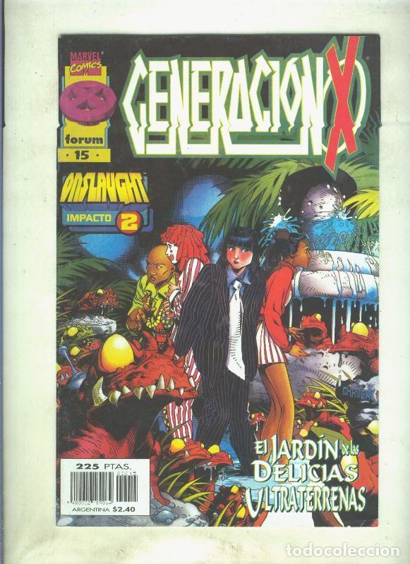 Comics: Generacion X volumen 2 numero 15: Onslaught impacto 2 - Scott Lobdell - Chris Bachalo