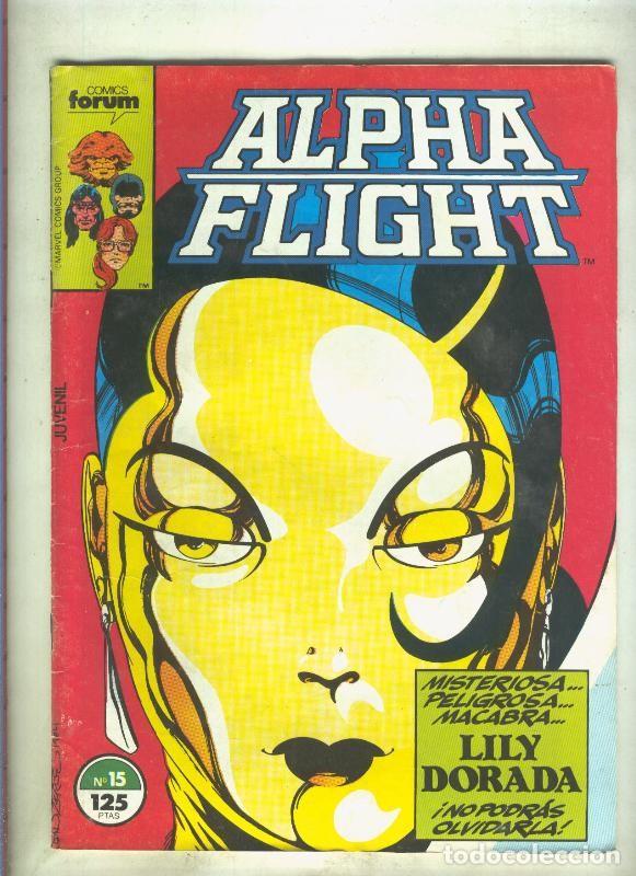 Comics: Alpha Flight volumen 1 numero 15: El tiempo en pos de ti vuela - Varios