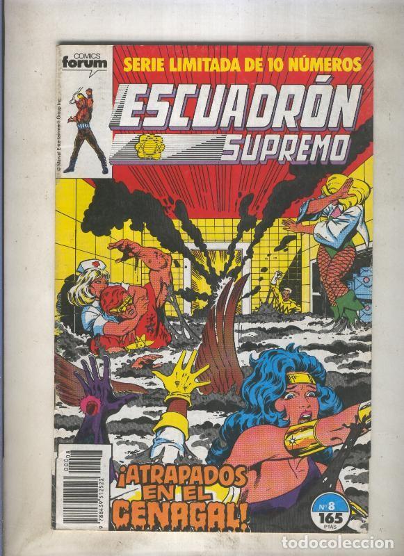 Comics: Escuadron Supremo numero 08: Tiempo extra - Varios