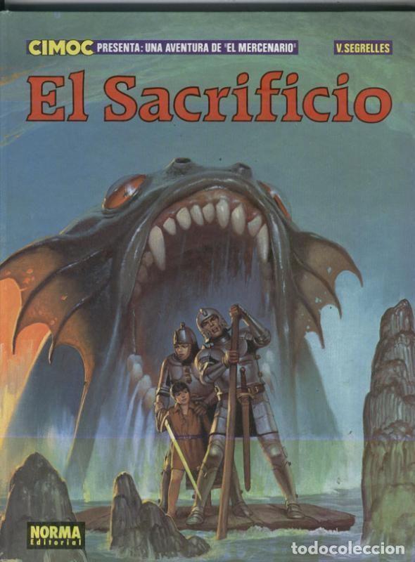 C&oacute;mics: Cimoc cartones: El Mercenario: El sacrificio - Vicente Segrelles