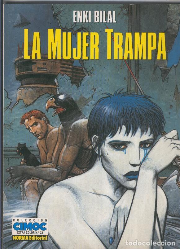 C&oacute;mics: Cimoc Extra Color numero 023: La mujer trampa (FIRMADO POR BILAL) - Enki Bilal