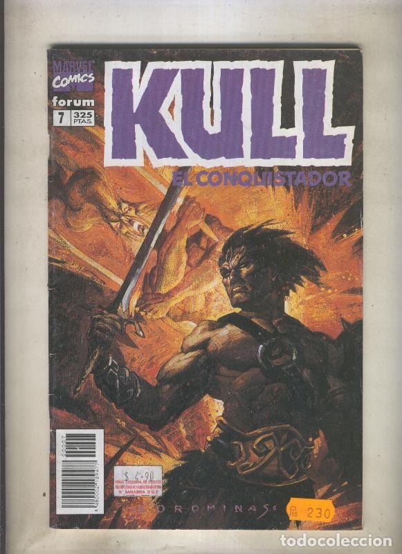 C&oacute;mics: Kull el conquistador numero 07 (numerado 3 en trasera) - Varios - Foto 1