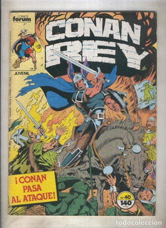 C&oacute;mics: Conan Rey numero 40 (numerado 1 en trasera) - Varios - Foto 1