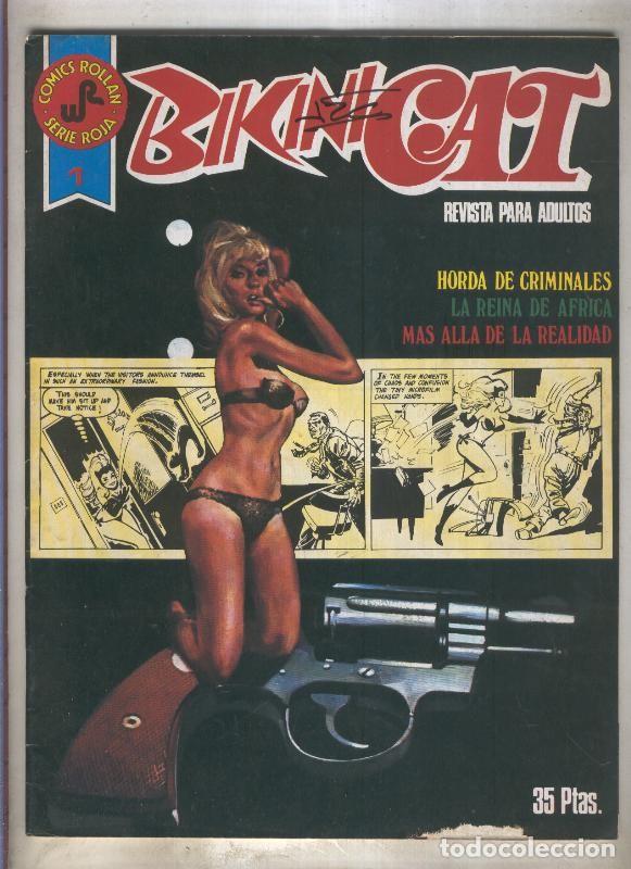 Comics: Bikini Cat numero 1 (numerado 4 en trasera) - Xavier G.Vilanova
