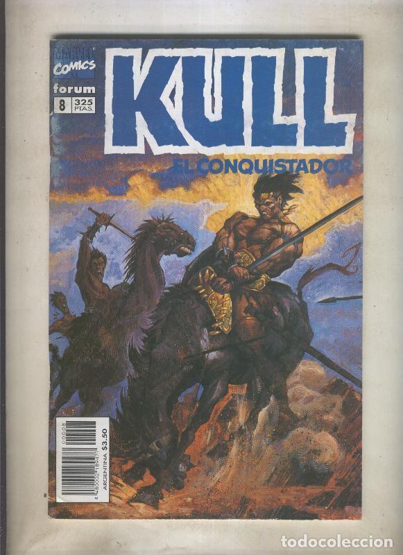 C&oacute;mics: Kull el conquistador numero 08 (numerado 3 en trasera) - Varios - Foto 1