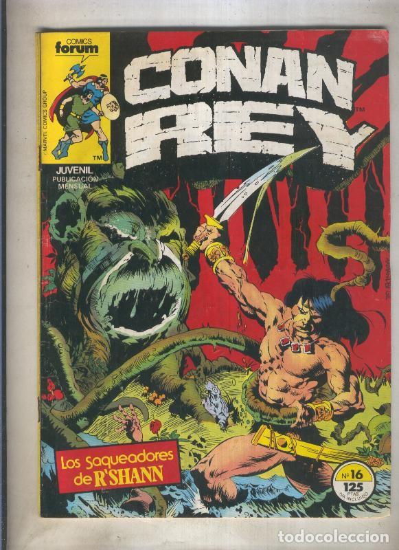 C&oacute;mics: Conan Rey numero 16 (numerado 1 en trasera) - Varios - Foto 1