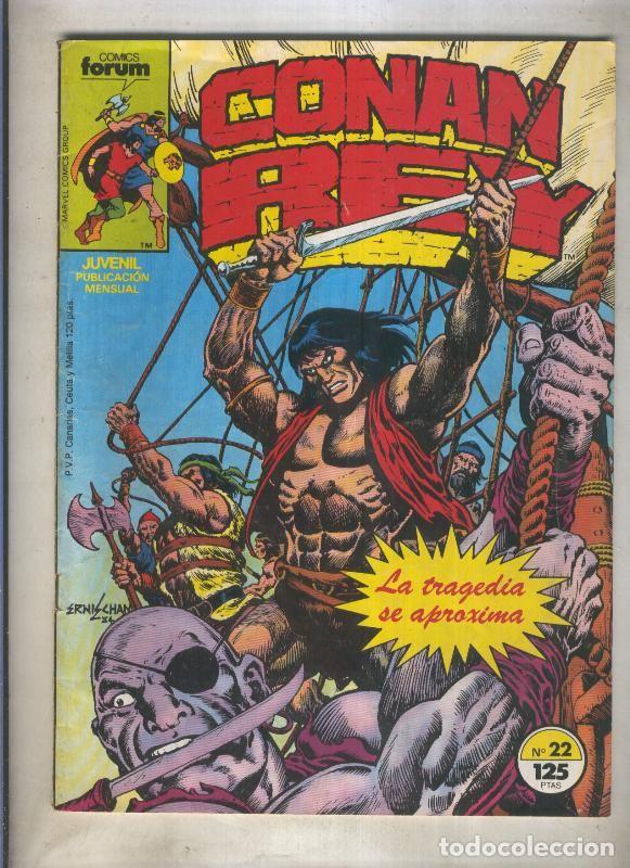 C&oacute;mics: Conan Rey numero 22 (numerado 1 en trasera) - Varios - Foto 1