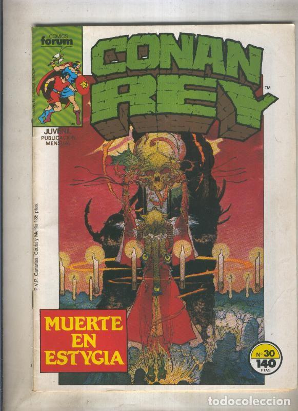 C&oacute;mics: Conan Rey numero 30 (numerado 1 en trasera) - Varios - Foto 1
