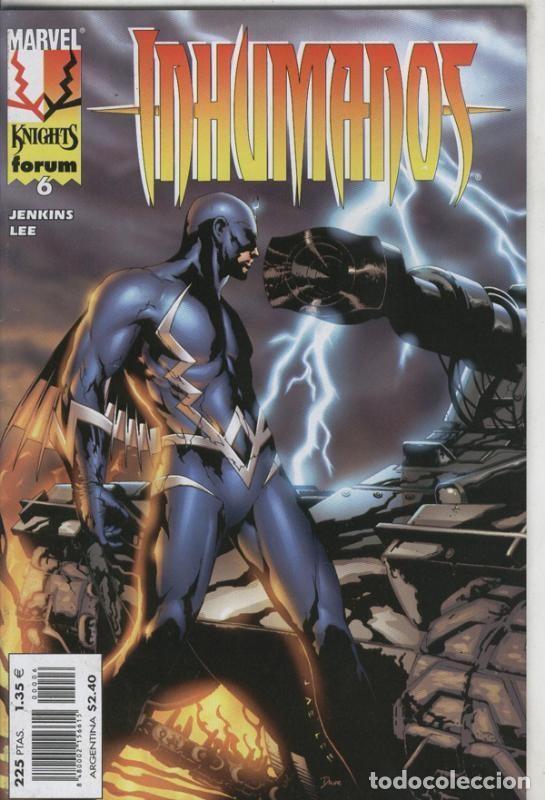 Comics: Marvel Knights: Inhumanos numero 06 - Jenkins-Lee