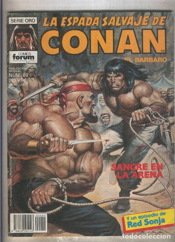 Comics: La Espada Salvaje de Conan primera edicion numero 089 (numerado 3 en trasera) - Varios