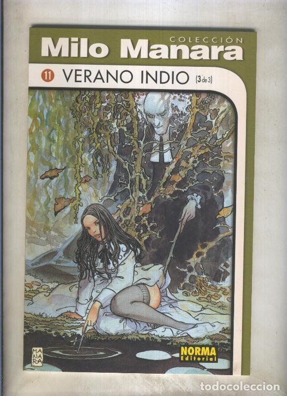 Comics: Norma: Coleccion Manara blanco y negro numero 11: Verano Indio numero 3 - Milo Manara