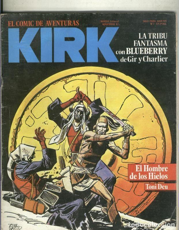 C&oacute;mics: El comic de aventuras Kirk numero 07 - Varios - Foto 1
