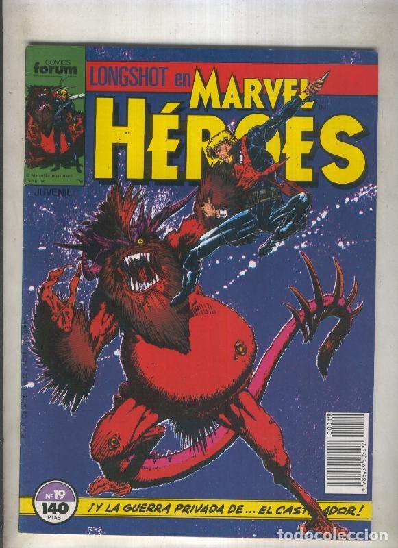C&oacute;mics: Marvel Heroes numero 19: Longshot (numerado 4 en trasera) - Varios - Foto 1