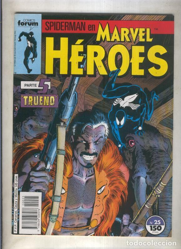 C&oacute;mics: Marvel Heroes numero 25: Spiderman - Varios - Foto 1