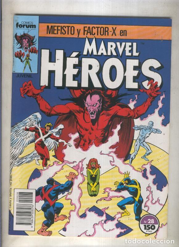 C&oacute;mics: Marvel Heroes numero 28: Mefisto y Factor X (numerado 2 en trasera) - Varios - Foto 1