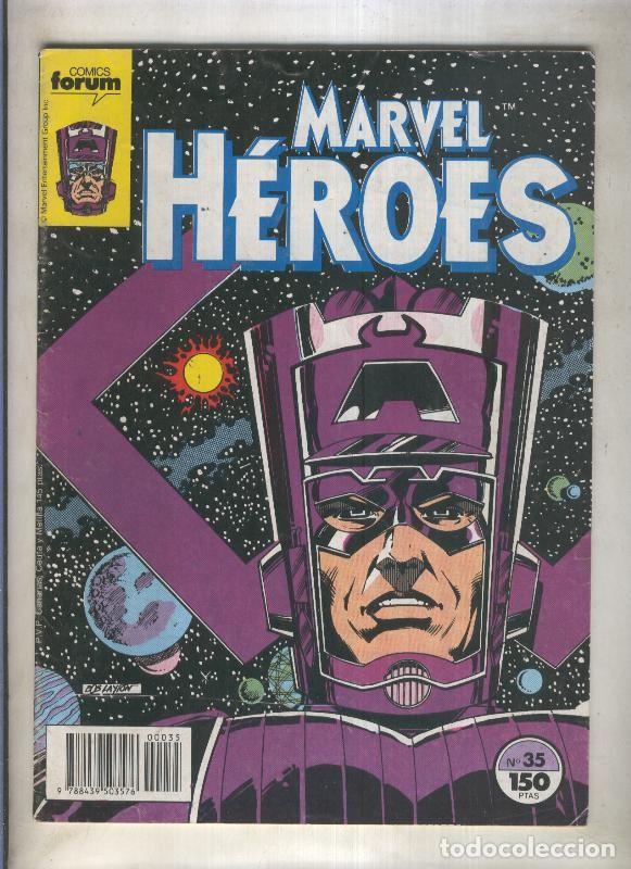 C&oacute;mics: Marvel Heroes numero 35: Galactus (numerado 3 en trasera) - Varios - Foto 1