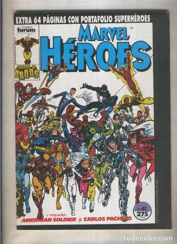 C&oacute;mics: Marvel Heroes numero 41: Control de Da&ntilde;os (numerado 1 en trasera) - Varios - Foto 1