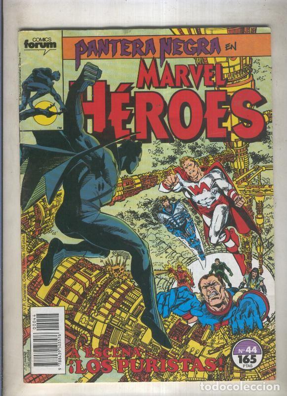C&oacute;mics: Marvel Heroes numero 44: Pantera Negra (numerado 3 en trasera) - Varios - Foto 1