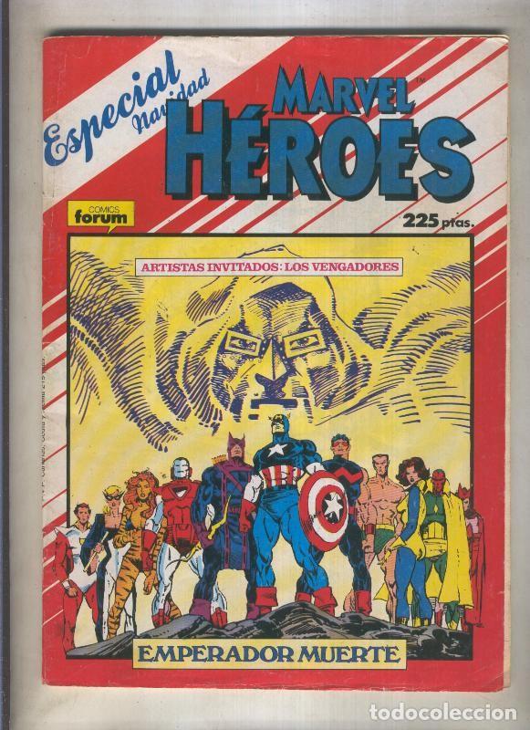 C&oacute;mics: Marvel Heroes especial navidad 1987 (numerado 2 en trasera) - Varios - Foto 1
