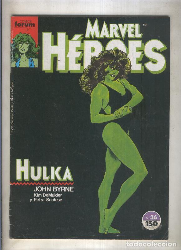 C&oacute;mics: Marvel Heroes numero 36: Hulka (numerado 3 en trasera) - Varios - Foto 1