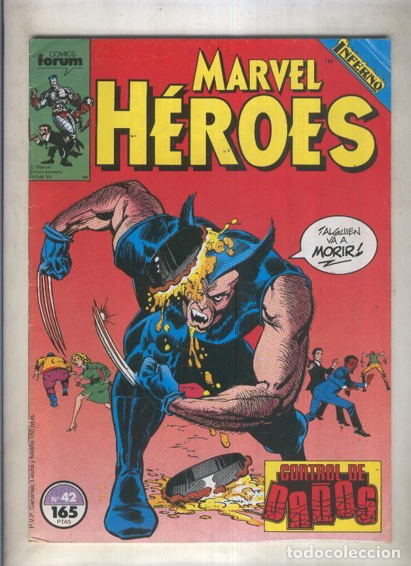 C&oacute;mics: Marvel Heroes numero 42: Control de Da&ntilde;os (numerado 1 en trasera) - Varios - Foto 1