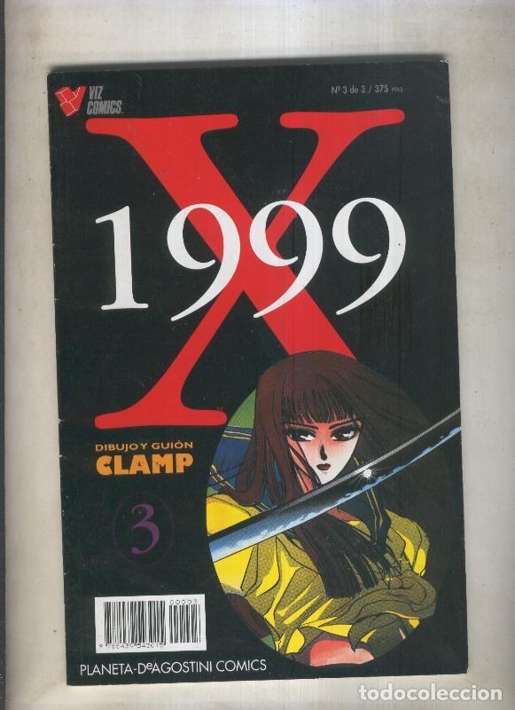 C&oacute;mics: X 1999 numero 3 (numerado 1 en trasera) - Clamp - Foto 1