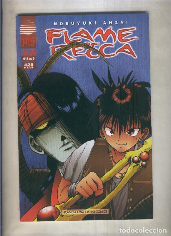 Comics: Flame of Recca numero 5 (numerado 1 en interior cubierta) - Nobuyuki Anzai