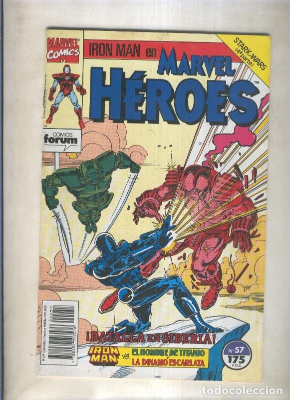 C&oacute;mics: Marvel Heroes numero 57: Iron Man (numerado 2 en trasera) - Varios - Foto 1