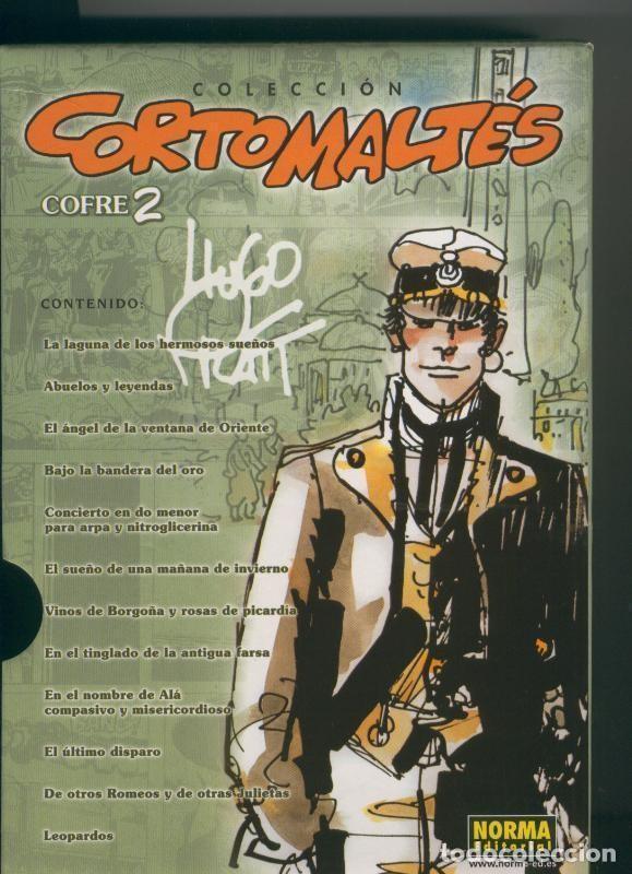 Comics: Corto Maltes b/n cofre VACIO para guardar los numeros 11 al 22 - Hugo Pratt