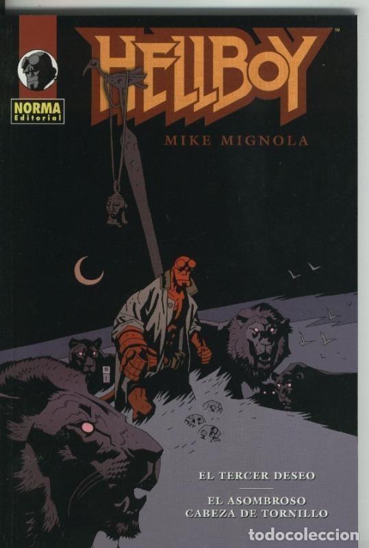C&oacute;mics: Hellboy: El tercer deseo y El asombroso cabeza de tornillo - Mike Mignola - Foto 1