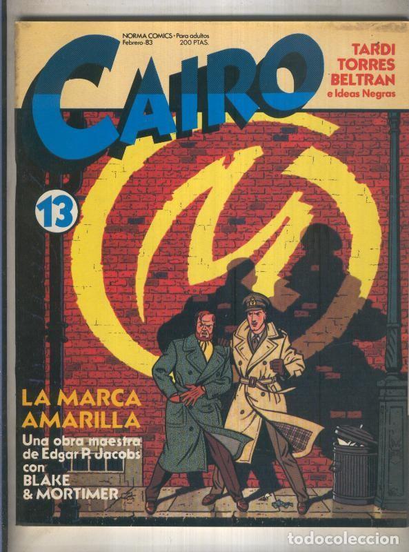 C&oacute;mics: Cairo numero 13 (numerado 1 en trasera) - Varios - Foto 1