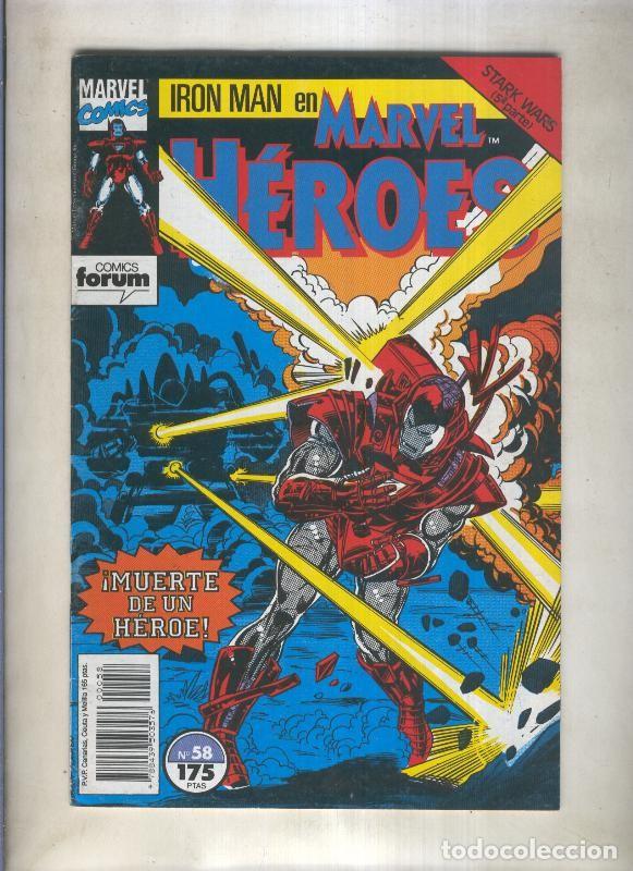 C&oacute;mics: Marvel Heroes numero 58: Iron Man (numerado 2 en trasera) - Varios - Foto 1