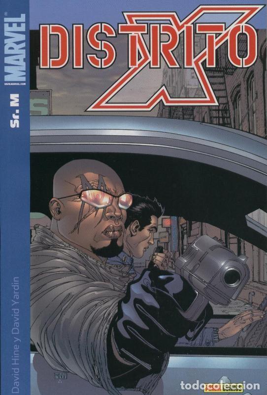 C&oacute;mics: Distrito X: Sr M - David Hine y David Yardin