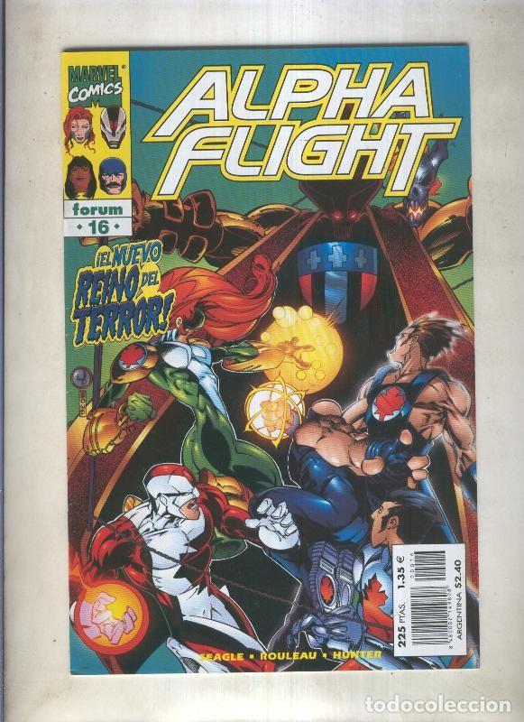 C&oacute;mics: Alpha Flight volumen 2 numero 16: Redencion - Seagle-Clark-Pearson - Foto 1