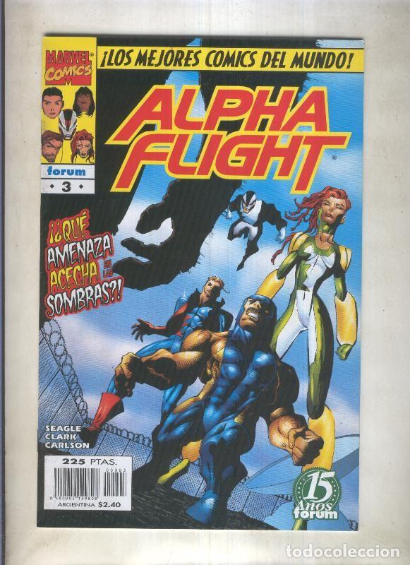 C&oacute;mics: Alpha Flight volumen 2 numero 03: Enterrad a los muertos - Seagle-Clark-Pearson