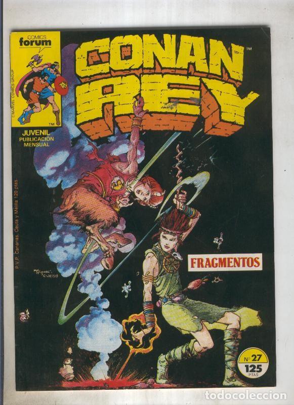 C&oacute;mics: Conan Rey numero 27 (numerado 3 en trasera) - Varios - Foto 1