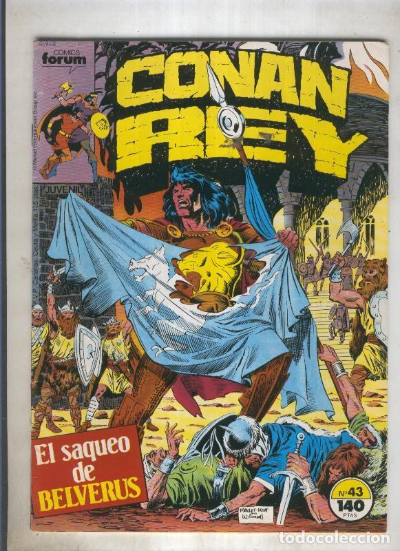 C&oacute;mics: Conan Rey numero 43 (numerado 1 en trasera) - Varios - Foto 1