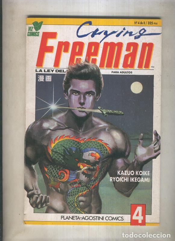 Fumetti: Crying Freeman numero 4 (numerado 2 en trasera) - Ryoichi Ikegami